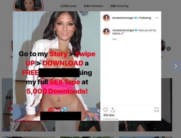 Nicole Scherzinger Instagram Account Hacked theprimetalks