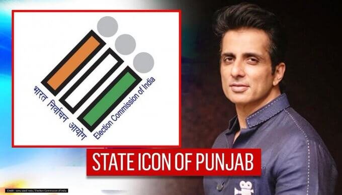 Actor sonu sood appointed as state icon of punjab by election commission of india (2)