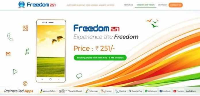 Freedom 251 Bookings Are Open Today