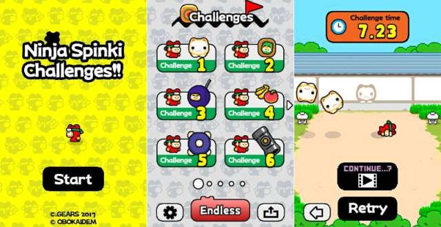Flappy bird creator releases new game ninja spinki challenges