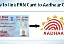 How To Link PAN Card To Aadhaar Card
