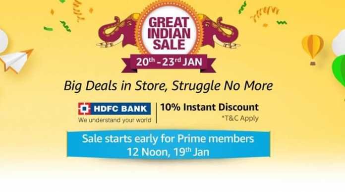 Amazon Great Indian Sale 2019