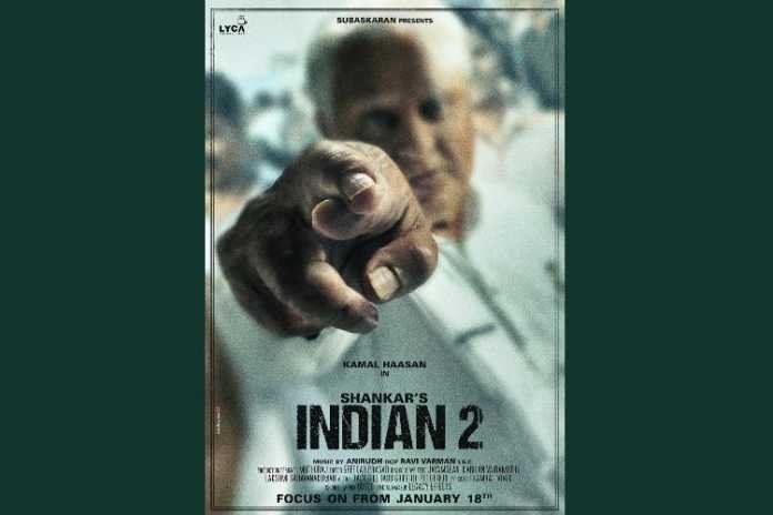 Indian 2 First Look Poster