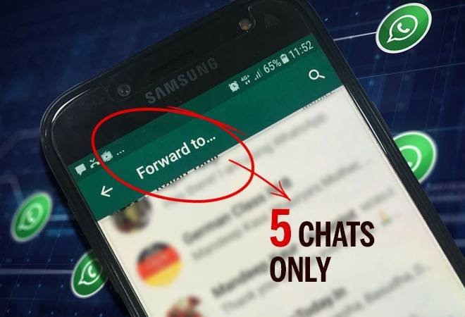 WhatsApp Limits Text Forwards to Five Recipients to Curb Fake News