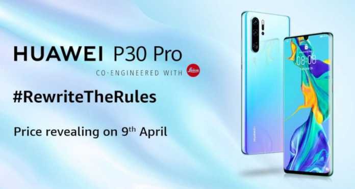 HUAWEI P30 Pro Launch in India Via Amazon on April 9