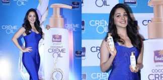 Kiara Advani At Parachute Advansed Crème Oil Launch Event