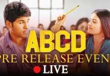ABCD Movie Pre Release Event LIVE Online Streaming