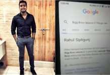 Google Declares Rahul Sipligunj as Bigg Boss Telugu 3 Winner