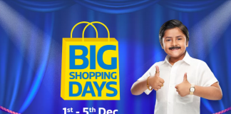 Flipkart Big Shopping Days Sale 2019 From 1st To 5th December