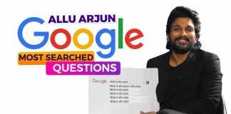 Allu Arjun Answers Google Most Searched Questions