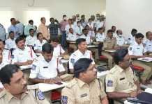 Medical Camp On Coronavirus Held For Traffic Staff In Hyderabad