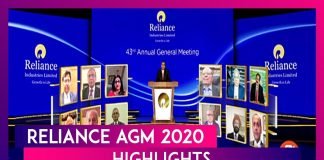 Reliance Industries AGM 2020 Highlights