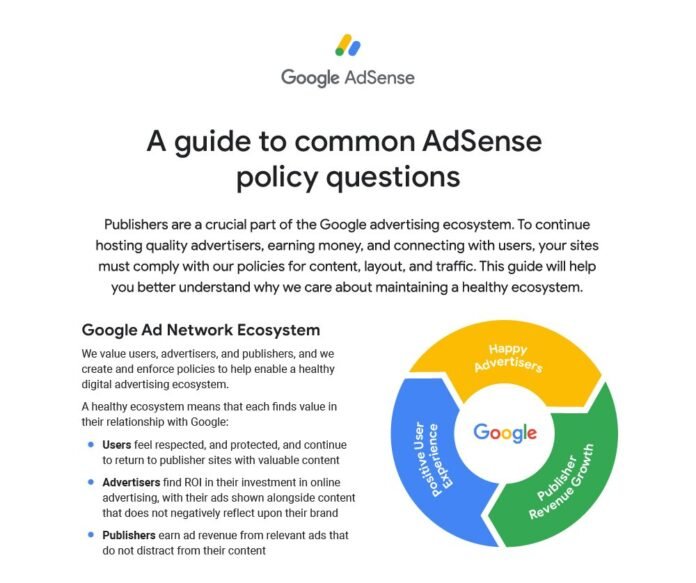 A Guide To Common AdSense Policy Questions