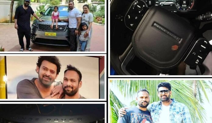 Prabhas Gifts Range Rover To His Fitness Trainer Laxman Reddy