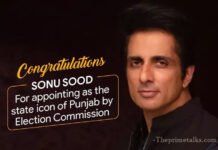 Actor sonu sood appointed as state icon of punjab by election commission of india