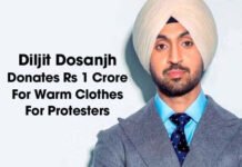 Diljit dosanjh donated rs 1 crore for protesting farmers