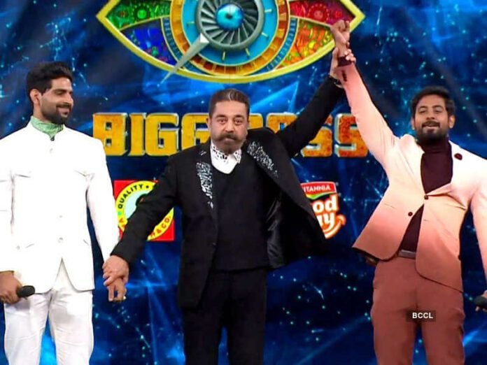 Aari arjuna wins bigg boss tamil season 4 trophy