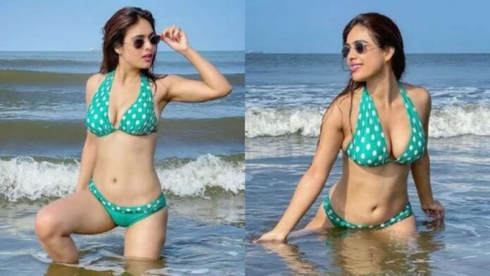 Neha malik hot bikini photos at miramar beach