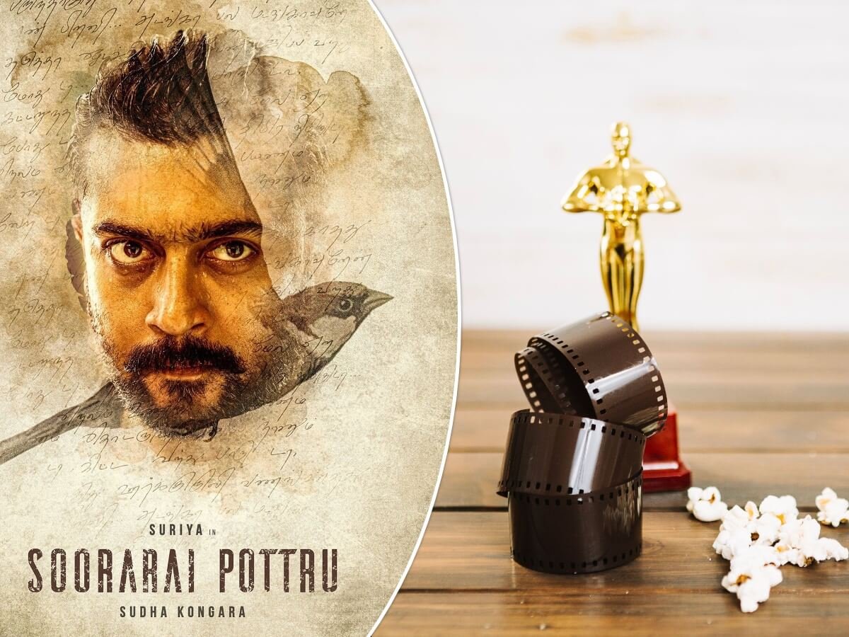 Soorarai pottru movie nominated for oscars