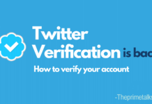 Twitter Blue Tick Verification