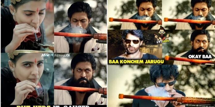 Yash aka rocky bhai kgf 2 machine gun memes