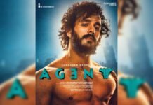 Agent movie first look poster