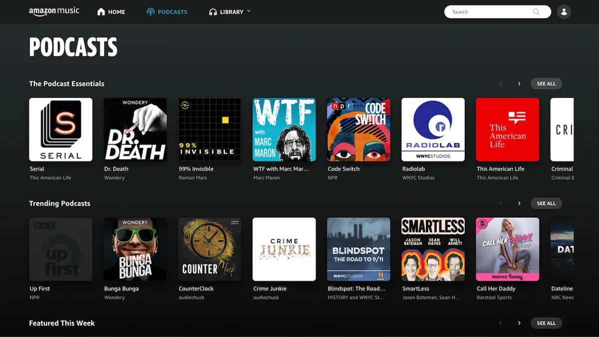 Amazon Prime Music Podcasts Launched in India Amazon prime music podcasts launched in india