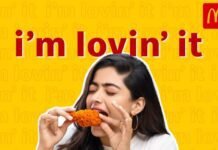 Rashmika mandanna appointed as mcdonald's brand ambassador