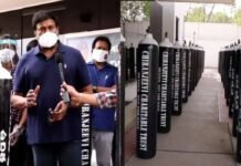 Chiranjeevi set up oxygen banks for covid 19 patients