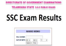 Telangana ssc results 2021 declared