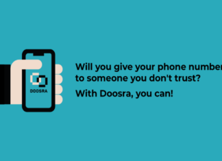 Doosra app protect your privacy by using virtual second phone number