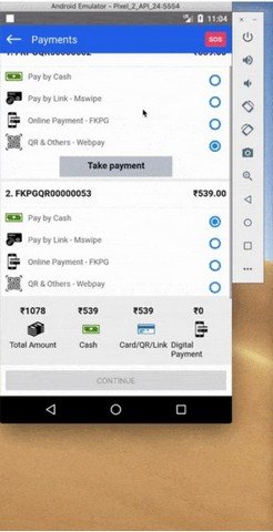 Flipkart qr code based payment facility pay on delivery orders