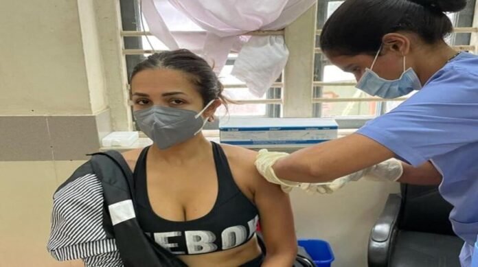 Malaika arora gets second dose of covid 19 vaccine