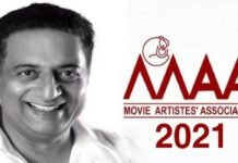 Prakash raj announced his panel members list for maa elections