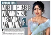 Rashmika mandanna tops most desirable woman of 2020