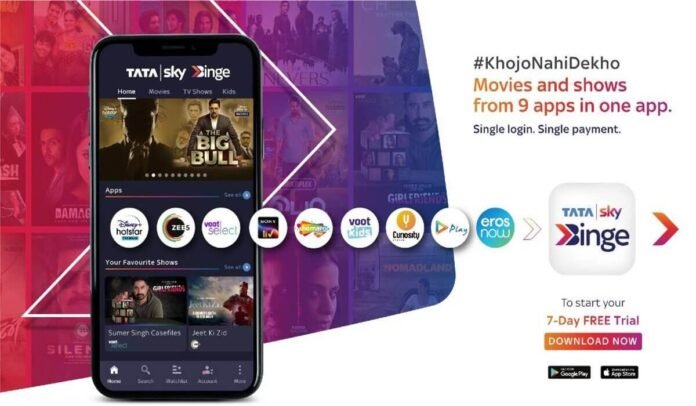 Tata sky binge app
