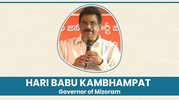 Hari babu kambhampati appointed as governor of mizoram
