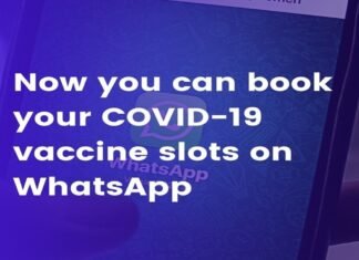 Book COVID-19 Vaccine Slot Using WhatsApp