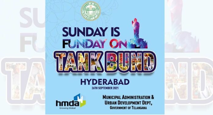 Sunday is funday on tank bund