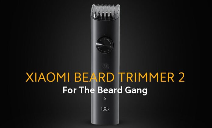 Xiaomi beard trimmer 2 with water resistant body (2)