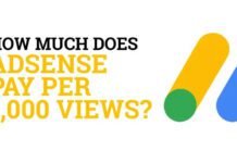 How much does adsense pay per 1000 views